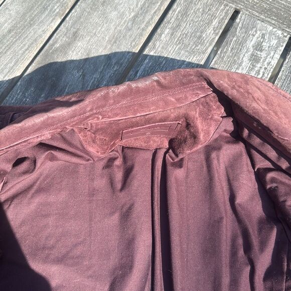Blank NYC Suede Maroon Jacket - Picture 6 of 12